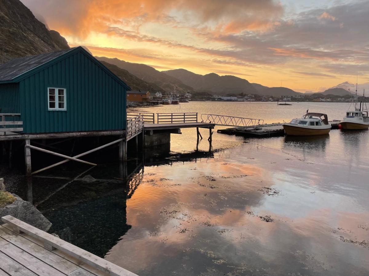 Kraemmervika Rorbuer - Rustic Cabins In Lofoten Болстад Екстериор снимка