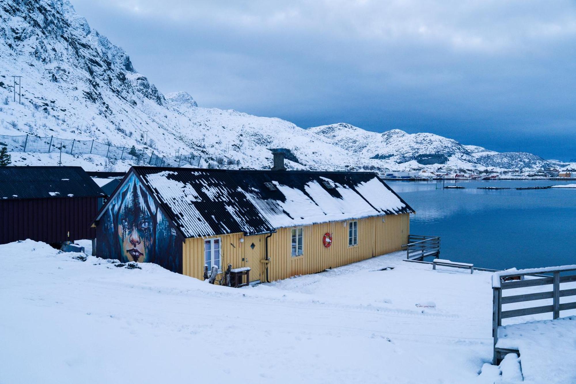 Kraemmervika Rorbuer - Rustic Cabins In Lofoten Болстад Екстериор снимка