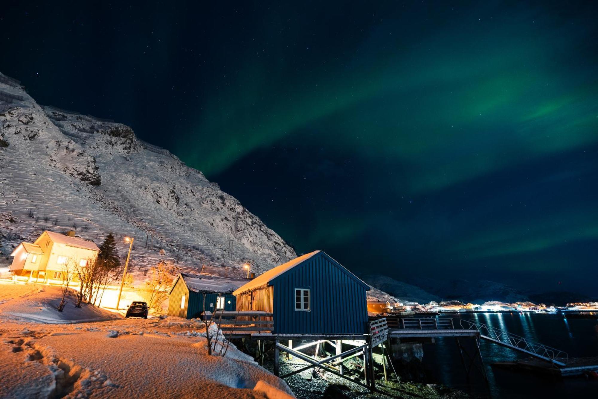 Kraemmervika Rorbuer - Rustic Cabins In Lofoten Болстад Екстериор снимка