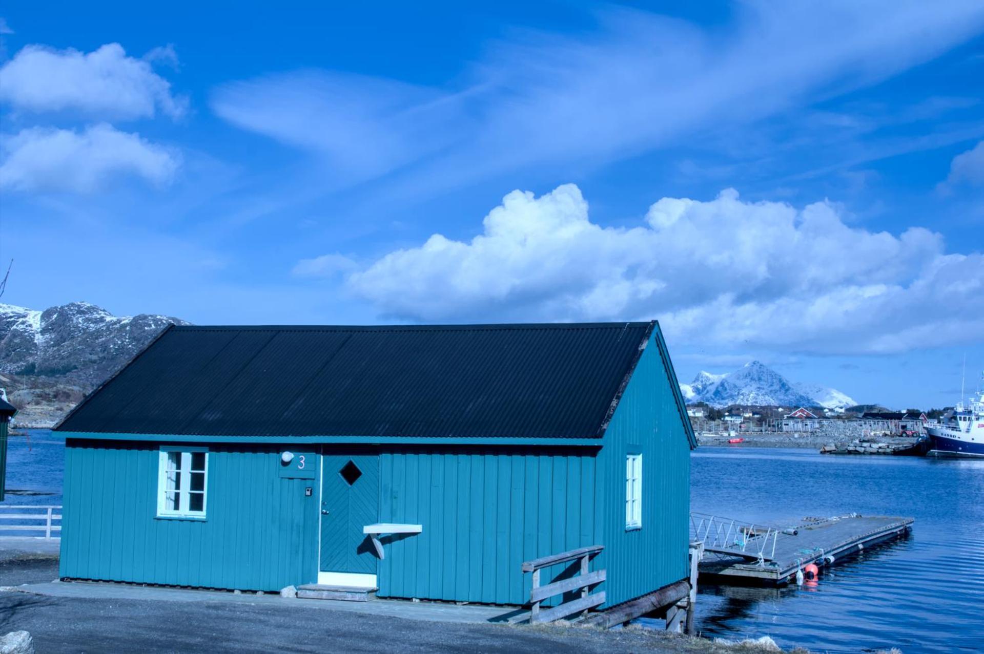 Kraemmervika Rorbuer - Rustic Cabins In Lofoten Болстад Екстериор снимка